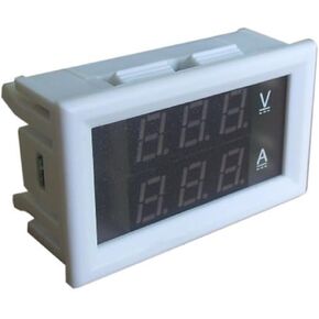 1PCS Digital DC 100V 100A Panel Amperemeter Voltage(Black) in Saudi Arabia