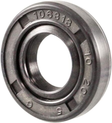 EAI OIL SEAL 10MM × 20 مم × 5 مم (2 PCS) TC شفة مزدوجة ث/الربيع. حالة معدنية مع طلاء المطاط النتريل in Saudi Arabia