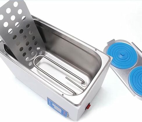 Digital Thermostatic Laboratory Water Bath - Scientific Heating Bath with Electric Heater, Stainless Steel Coating with Digital Screen and Protective Cover in Saudi Arabia