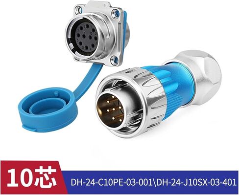 DH24 Aviation Socket Snap-on Connection Metal Alloy 2-24 Multi-core Connector M24(12 core full package) in Saudi Arabia