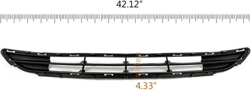 CHEDA Front Grill, Compatible with 2015 2016 Hyundai Sonata, Bumper Upper Insert Grille Assembly With Chrome Molding in Saudi Arabia