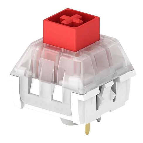 10PCS Box Shaft Mechanical Keyboard Shaft/Waterproof and dustproof Shaft Shaft Key Switch(10PCS Red) in Saudi Arabia