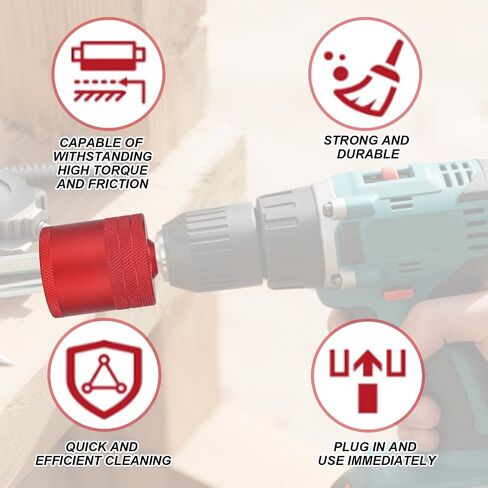 3pcs 1/2" 3/4" 1" Metal Copper Pipe Cleaner, Red Aluminum Copper Tube Pipe Cleaner Brush for Power Drill Suitable for Professional Plumbers and Industrial Purposes in Saudi Arabia