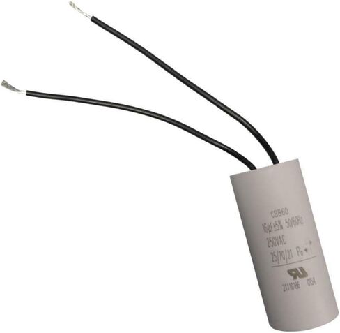 250VAC 16UF CBB60 Motor Run Capacitor 16 UF/MFD 250 VAC 250V AC 30X65MM UL المدرجة (25/70/21) in Saudi Arabia