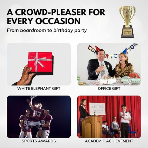 Victory Gold Cup Trophy with Custom Engraving – Personalized Award for Sports, Achievement & Recognition – Deluxe Black Base – Trophy Outlet in Saudi Arabia
