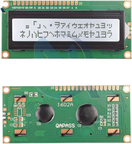 LCD1602 1602 LCD Module Blue/Yellow Green Screen Character LCD Display R3 Mega2560 IIC I2C Interface 5V for Arduieno New 2025 for Arrival High for Quality in Kuwait