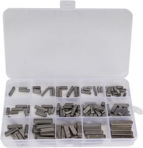 Tbest Parallel Drive Shaft Keys Set,140PCS Professional Parallel Drive Shaft Key Round Ended Key in Saudi Arabia