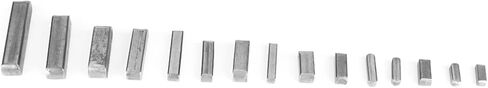Tbest Parallel Drive Shaft Keys Set,140PCS Professional Parallel Drive Shaft Key Round Ended Key in Saudi Arabia