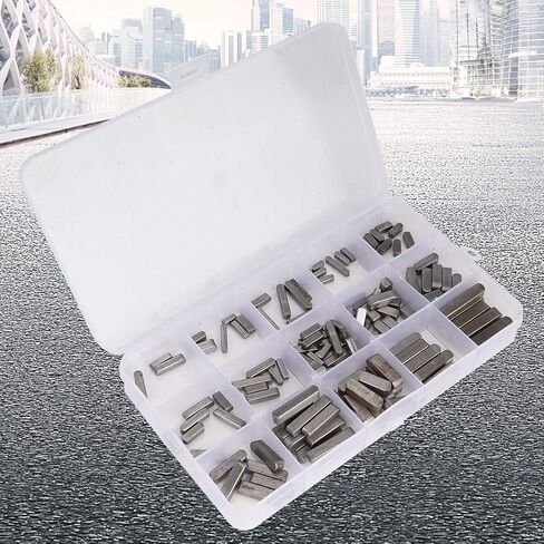 Tbest Parallel Drive Shaft Keys Set,140PCS Professional Parallel Drive Shaft Key Round Ended Key in Saudi Arabia