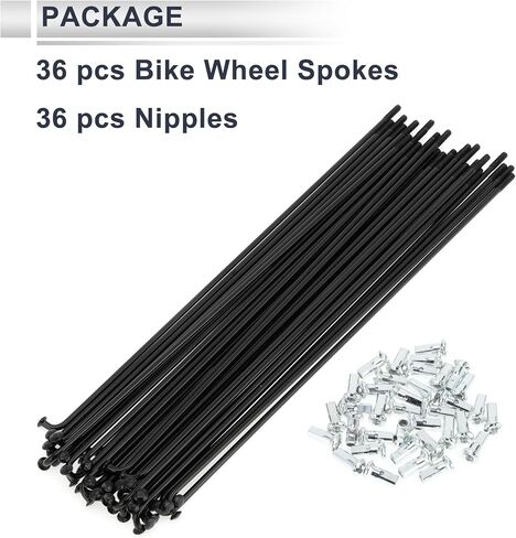 1 مجموعة متحدثة الدراجات العالمية 12g 207mm متحدث عجلات الدراجة الطول in Saudi Arabia