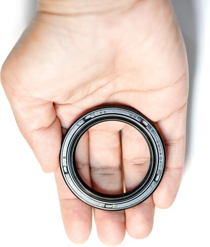 Eai Oil Seal 40mm × 54mm × 7mm (2 pcs) TC Double Lip w/spring. حالة معدنية مع طلاء المطاط النتريل in Saudi Arabia