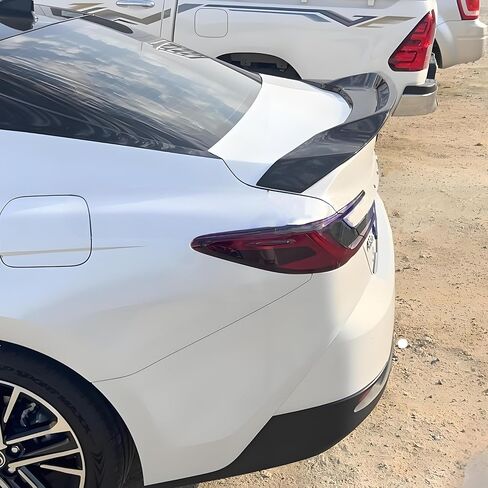 ABS SPOVELER TRUNK SPOILER ABS مناسبة لتويوتا كامري 2025 2026 R Style LE/SE/XLE/XSE/HYBRID DUCKBILL HIGH RIP in Saudi Arabia