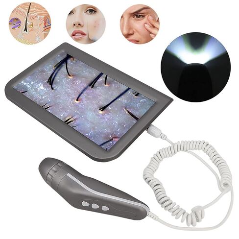 Scalp Hair Follicle Skin Hair Detector Analyser Machine Charging Type for Beauty Salon Nail (10.1 inch) in Saudi Arabia