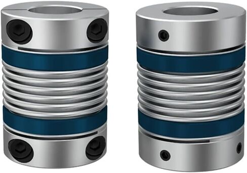 Bellows Coupling Inner Hole Flexible High Elasticity Coupler Stepper LB-B D25L38 in Saudi Arabia