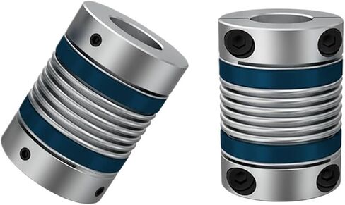 Bellows Coupling Inner Hole Flexible High Elasticity Coupler Stepper LB-B D25L38 in Saudi Arabia