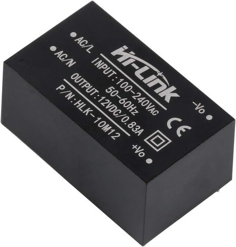 HLK-10M12 AC-DC 220V إلى 12 فولت 10W مفتاح الأسرة الذكي وحدة مزود الطاقة المعزولة (2 PCS) (10M12 220V إلى 12V) in Kuwait