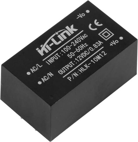 HLK-10M12 AC-DC 220V إلى 12 فولت 10W مفتاح الأسرة الذكي وحدة مزود الطاقة المعزولة (2 PCS) (10M12 220V إلى 12V) in Kuwait