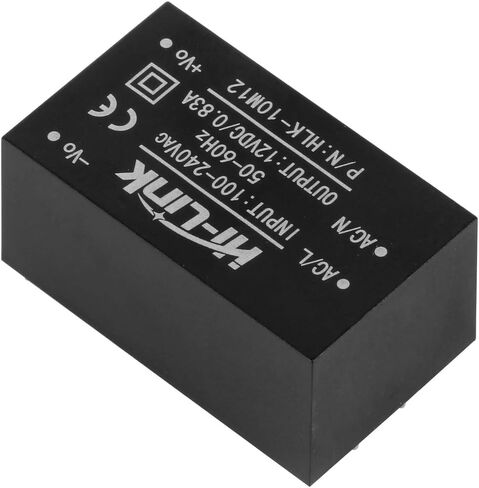 HLK-10M12 AC-DC 220V إلى 12 فولت 10W مفتاح الأسرة الذكي وحدة مزود الطاقة المعزولة (2 PCS) (10M12 220V إلى 12V) in Kuwait