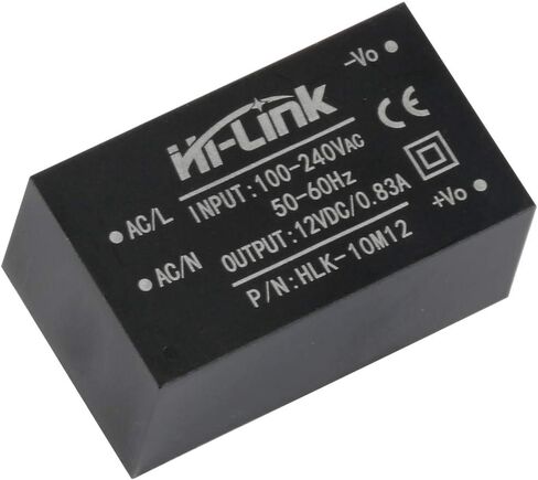 HLK-10M12 AC-DC 220V إلى 12 فولت 10W مفتاح الأسرة الذكي وحدة مزود الطاقة المعزولة (2 PCS) (10M12 220V إلى 12V) in Kuwait