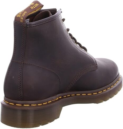 Dr. Martens Unisex 101 Fashion Boot, Dark Brown Crazy Horse, 9 US Women in Kuwait
