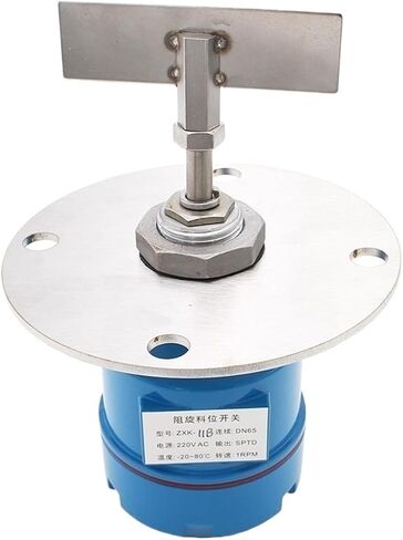 Flange Type Rotary Material Level Switch Object Detector Limit Sensor Stainless Steel B Type Blade Level Transfer Controller(Zxk-11b(220vac)) in Saudi Arabia