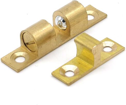 Furniture Door Latch Solid Brass Cabinet Door Closet Ball Tension Catch Latch for Furniture Cupboard Cabinet Door 1Pcs(50mm) in Saudi Arabia