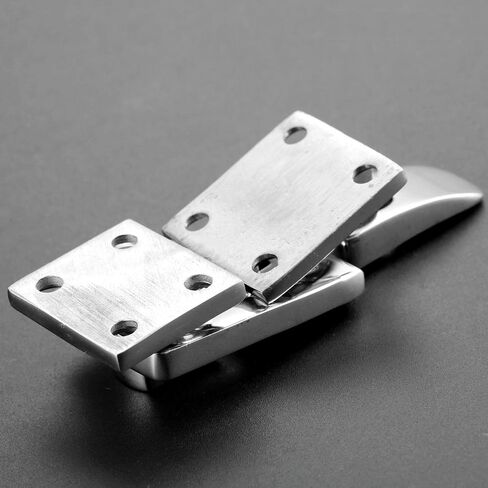 1/2/4 حزمة من الفولاذ المقاوم للصدأ 316 Marinegrade Locker Hatch مضاد للحشرات الملبس ， 2-3/5inch مزلاج قفل الثقيلة للصف/الشراع Skiff Boat Yacht Accessories in Saudi Arabia
