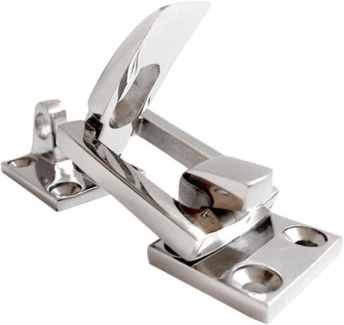 1/2/4 حزمة من الفولاذ المقاوم للصدأ 316 Marinegrade Locker Hatch مضاد للحشرات الملبس ， 2-3/5inch مزلاج قفل الثقيلة للصف/الشراع Skiff Boat Yacht Accessories in Saudi Arabia