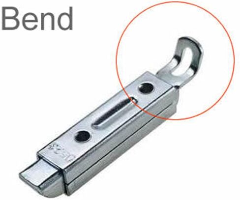 Pull Type Automatic Spring Latch Sliding Industrial Door Latches MX06 Linkage Self Locking Heaven and Earth Dark Bolt Door Pin 1Pcs(Bend) in Saudi Arabia