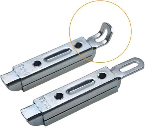 Pull Type Automatic Spring Latch Sliding Industrial Door Latches MX06 Linkage Self Locking Heaven and Earth Dark Bolt Door Pin 1Pcs(Bend) in Saudi Arabia