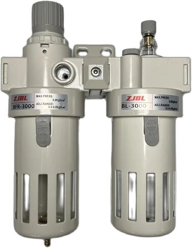 فاصل زيت الزيت البيت الأبيض BFC2000/3000/4000 ضغط تنظيم التصفية PNEUMATIC PINE DOUBLE (45661) in Saudi Arabia