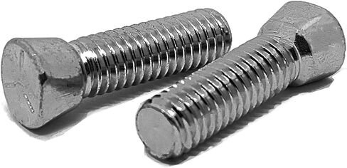 (8 Pieces) 7/16-14x1-1/4" Grade 5 Clipped Head Plow Bolts UNC Coarse Full Thread Zinc in Saudi Arabia