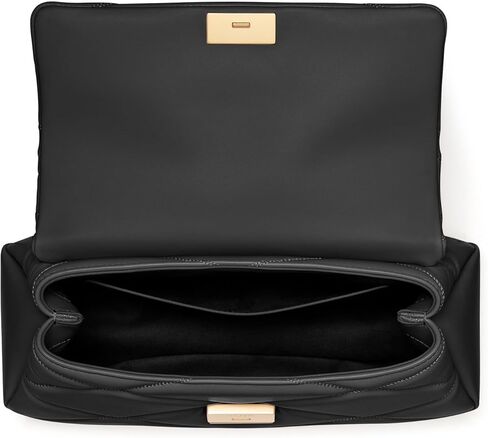 kate spade new york Grace DOT FINE Grain Leather Small top Handle, Black Multi in Kuwait