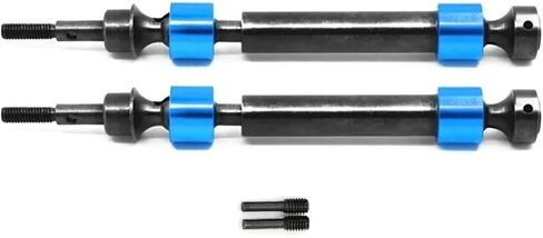 Hardened Steel Splined CVD Drive Shaft 5451X for Traxxas 1/10 Maxx E-Revo Summit E-MAXX T-MAXX RC Car Upgrade Parts(4pcs Blue) in Saudi Arabia
