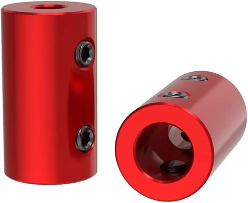 D12L20 Bore 2mm 3mm 4mm 5mm 6mm 8mm 10mm Aluminum Rigid Coupling Rigid Shaft Coupler Motor Connector for RC Boat Car Airplane(4-4) in Saudi Arabia