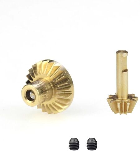 8Pcs Brass Front & Rear Axle Gear Drive Shaft Gear Upgrade Accessories for WPL C14 C24 B24 B36 MN D90 D99 MN99S Parts in Saudi Arabia