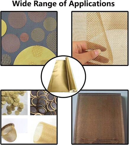 TIST Copper Mesh Sieve Shielding Electromagnetic Waves with Copper Mesh Cloth and Copper Mesh Filter (180 Mesh) Copper Mesh Rolls in Saudi Arabia