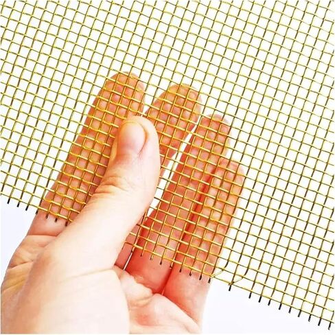 TIST COPPER MESH SIEVE BRASS MESH ، شبكة مضفر الأسلاك النحاسية ، شبكة تصفية نحاسية ، شبكة مرشح الهواء ، لفائف شبكة النحاس الشبكية (20mesh) in Saudi Arabia