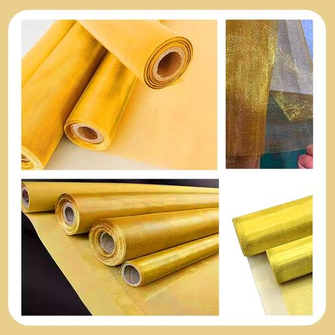 TIST COPPER MESH SIEVE صفراء النحاس شبكة شبكة النحاس الإلكتروستاتيكية مرشحات شوائب الشوائب والدروع تدخلات الشبكة النحاسية (20mesh) in Saudi Arabia