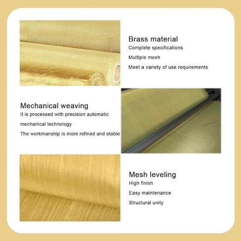 TIST COPPER MESH SIEVE صفراء النحاس شبكة شبكة النحاس الإلكتروستاتيكية مرشحات شوائب الشوائب والدروع تدخلات الشبكة النحاسية (20mesh) in Saudi Arabia