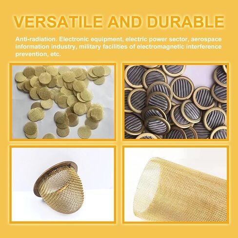 TIST COPPER MESH SIEVE BRASS GOSER WIRE ، مرشح شبكة سلكية ناعمة ، لفائف النحاس النحاسية من النحاس النحاسية (100MESH) in Saudi Arabia