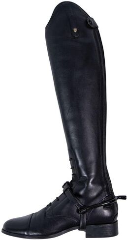 Schneiders FES Ladies Prince of Wales Black Spurs | Essential Horse Riding Accessory | Black Powder Coated Finish | Ideal for Equitation Riders | 2 3/4" Inside Heel Width | Equestrian Staple in Saudi Arabia