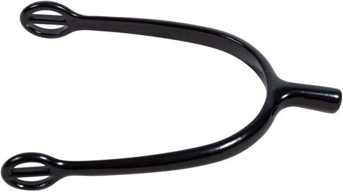 Schneiders FES Ladies Prince of Wales Black Spurs | Essential Horse Riding Accessory | Black Powder Coated Finish | Ideal for Equitation Riders | 2 3/4" Inside Heel Width | Equestrian Staple in Saudi Arabia