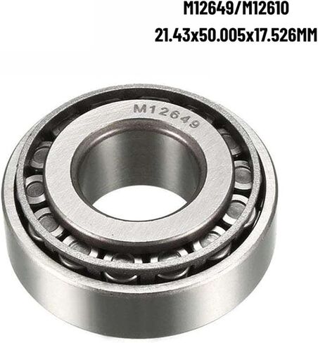 1PCS M12649/M12610 21.43x50.005x17.526MM SET3 Inch Size Non-Standard Tapered Roller Bearings in Saudi Arabia