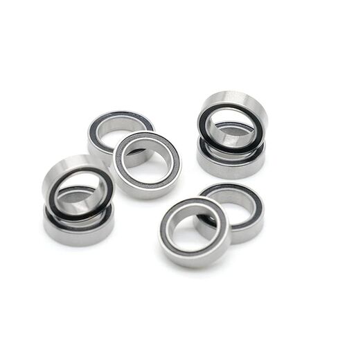 10PCS S6700RS 10x15x4 mm Stainless Steel Bearing ABEC-7Thin Section S6700-2RS Ball Bearings S61700 RS 6700 in Saudi Arabia