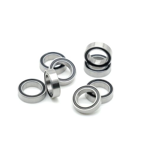 10PCS S6700RS 10x15x4 mm Stainless Steel Bearing ABEC-7Thin Section S6700-2RS Ball Bearings S61700 RS 6700 in Saudi Arabia