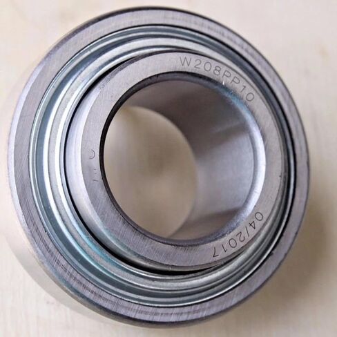 W208PP10 Disc Harrow Bearing - for Premium AG - 1-1/2" Round Bore - Cylindrical OD: 3.1496'' - 1.688" Inner Ring Width Extended at Both Sides DC208TT10 24RB8-208E3 Bring Triple Lip Seals in Kuwait
