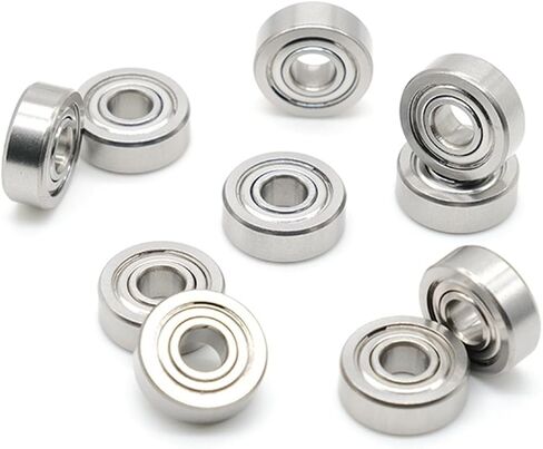 10PCS S605ZZ 5x14x5 mm Stainless Steel Bearing ABEC-7 Stainless Steel Ball Bearings Shielded High Precision AISI440C in Saudi Arabia