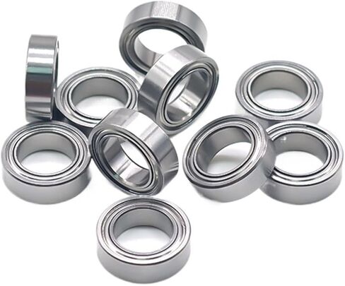 10pcs r1810zz 7.938x12.7x3.967 مم محمل الكرة 5/16 "x1/2" x5/32 محامل ABEC-1 ذات الحماية المزدوجة in Saudi Arabia