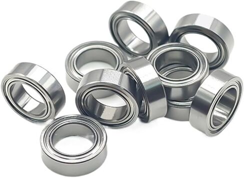 10pcs r1810zz 7.938x12.7x3.967 مم محمل الكرة 5/16 "x1/2" x5/32 محامل ABEC-1 ذات الحماية المزدوجة in Saudi Arabia